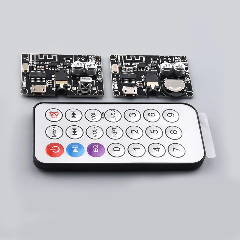 Bluetooth 5.0 decoder board stereo Bluetooth audio module wide voltage volume adjustable speaker amplifier Bluetooth 5.0 audio module