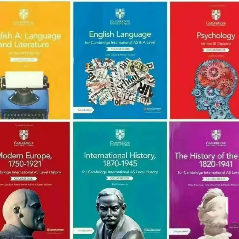 Cambridge IB English Psychology History IB Textbooks A Level Textbooks AS Level Textbooks PDF A total of six books for consultation only