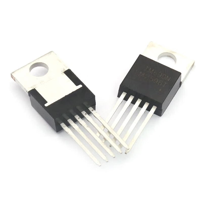 Dafuri LM2596T-ADJ TO-220 plug-in voltage stabilizing and bucking circuit integrated circuit IC chip (2 pieces) default