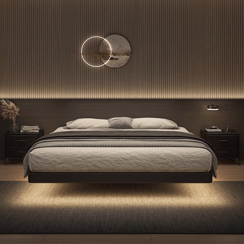 Hongtu lattice bed without bedside suspended bed 1.8m