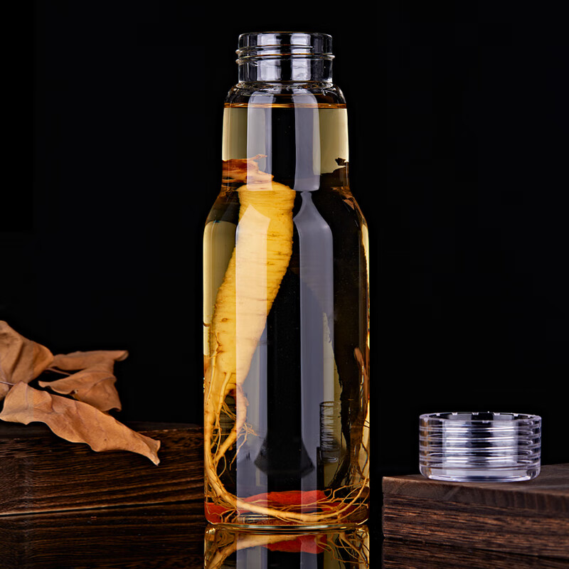 Snake bottle empty bottle white wine bottle glass wine special bottle storage sealed bottle wine container wine jug wine jar