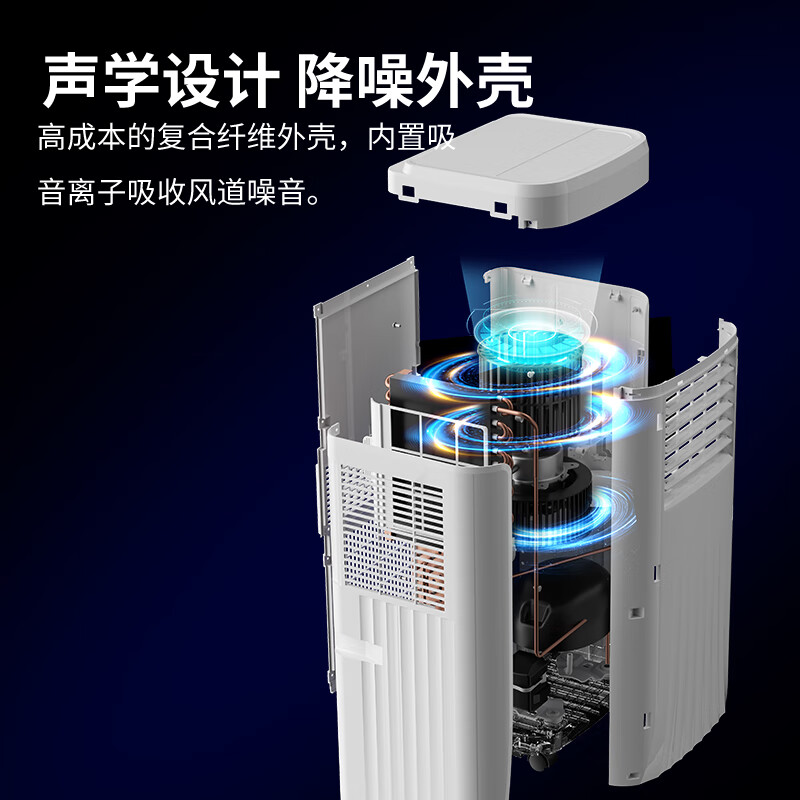 Xinfei mobile air conditioner, household all-in-one machine, movable, installation-free and drainage-free, rental house kitchen room air conditioner, small 1 HP, single cooling