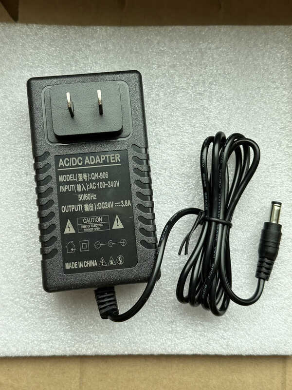 Wen Yijia Xiaobawang variable frequency booster pump 24V3.8A power adapter single hole stabilized power cord original accessories