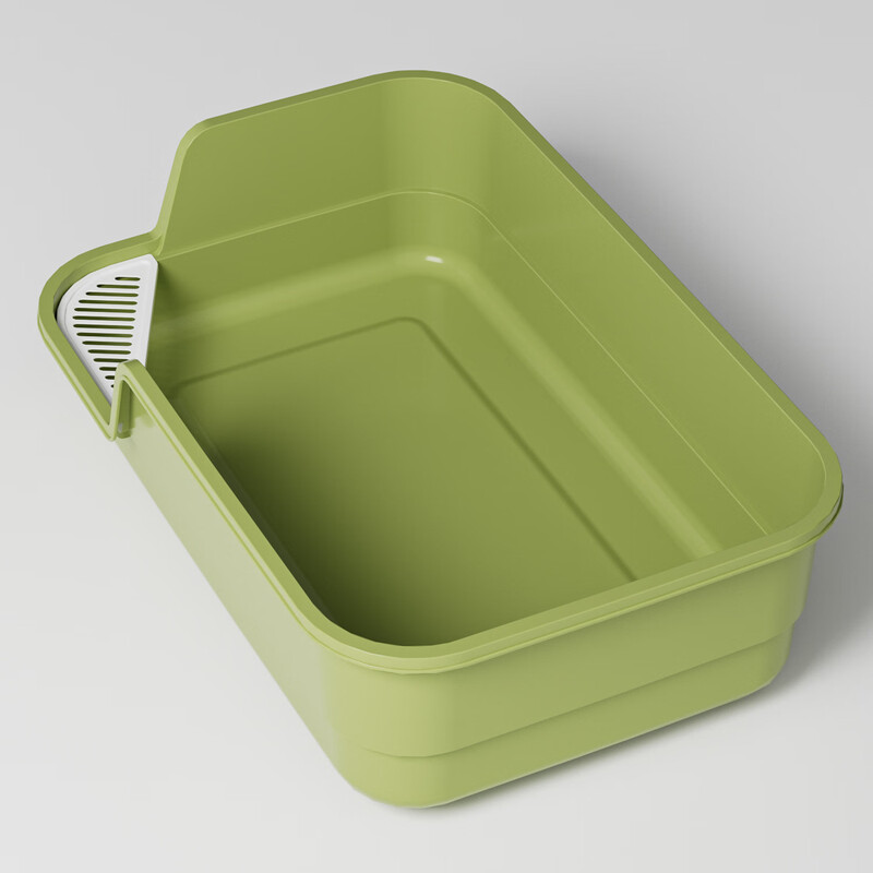 Crazy owner cat litter box extra large anti-splash belt sand large cat toilet cat litter semi-enclosed cat litter box kitten