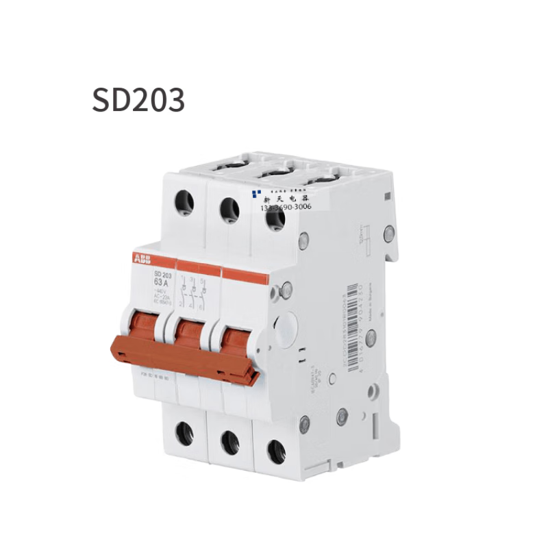 ABB circuit breaker isolation switch 1P2P3P4P SD201/202/203-16-25-32-40-63-10 4P(SD204) 100A