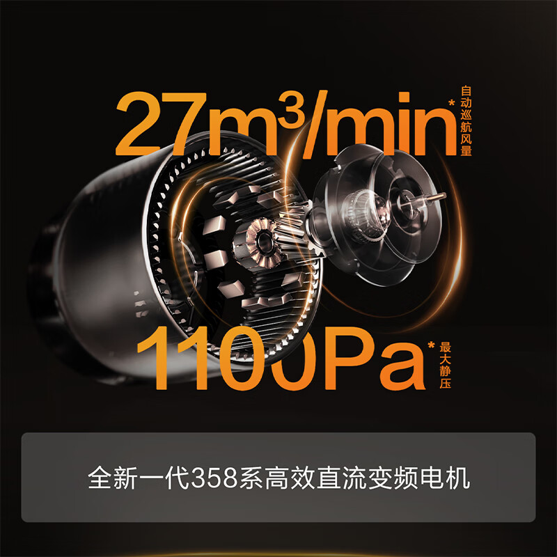 FOTILE suction range hood top side double suction household range hood upgraded to 27 variable frequency air volume full size large suction power L2P