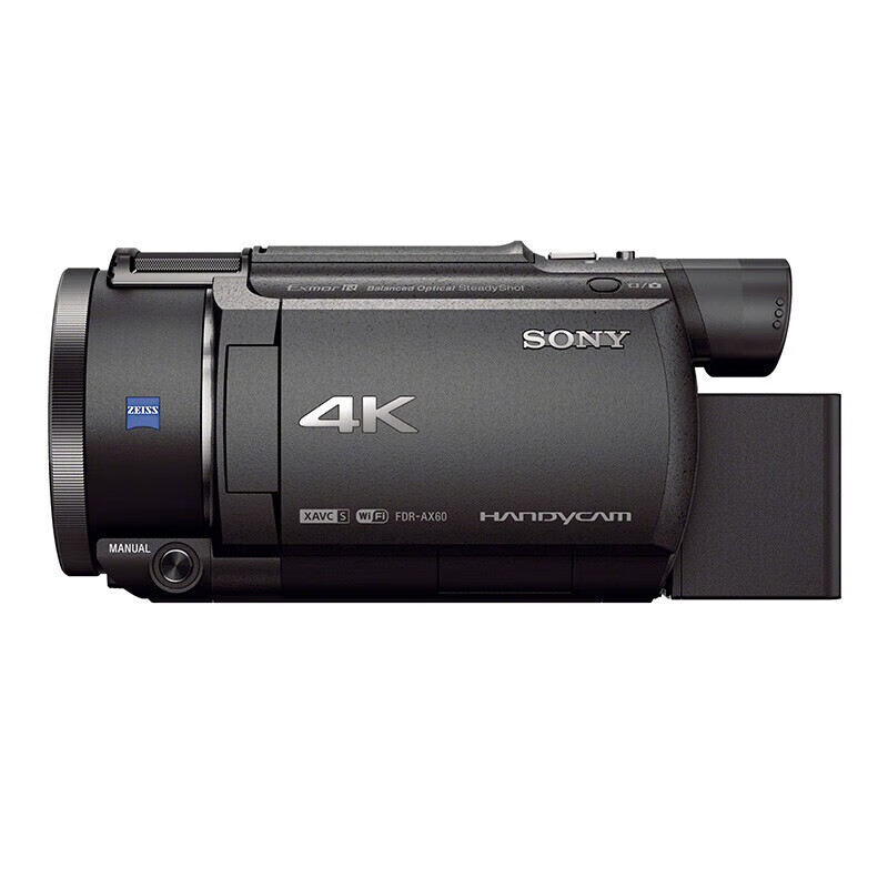 Sony (SONY) AX60 professional 4K camera AX30 AX40 AX45A New five-axis anti-shake photography camera AX45 infrared night camera Sony AX60 black standard