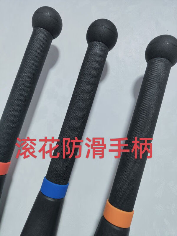 He Jian Gong rubber-coated baseball bell clubbell Iran steel baseball fighting strength comprehensive physical fitness training upgraded PU rubber-coated black ring model comes with sweat-absorbent hands 30 pounds 13 points 6kg single