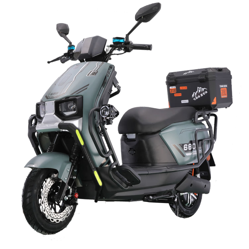 Kangkecheng's new sky smart NFC high-speed electric car 70-code electric motorcycle 72V takeaway long-distance running high-power battery car long-distance running long-range electric motorcycle motorcycle Youniu brand Daman configuration - top configuration + high-end bumper tail box + spotlight 72V38 high quality graphene black gold - about 120 kilometers