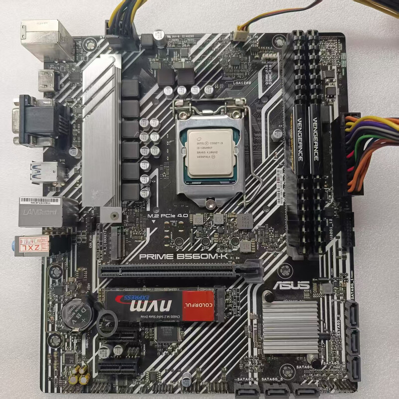 Intel Core G5900 G6400 i3-10100F 10105F i5-10400F i5-10600KF i7-10700 10700KF i9-10900F 10900KF processor CPU i5-10600 second-hand CPU/free silicone grease/one-year warranty