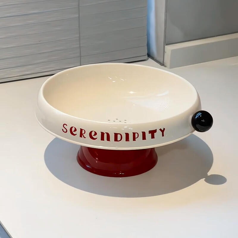 Baijie light luxury tall fruit tray living room home coffee table snack display tray fruit basin high-value candy dried fruit box