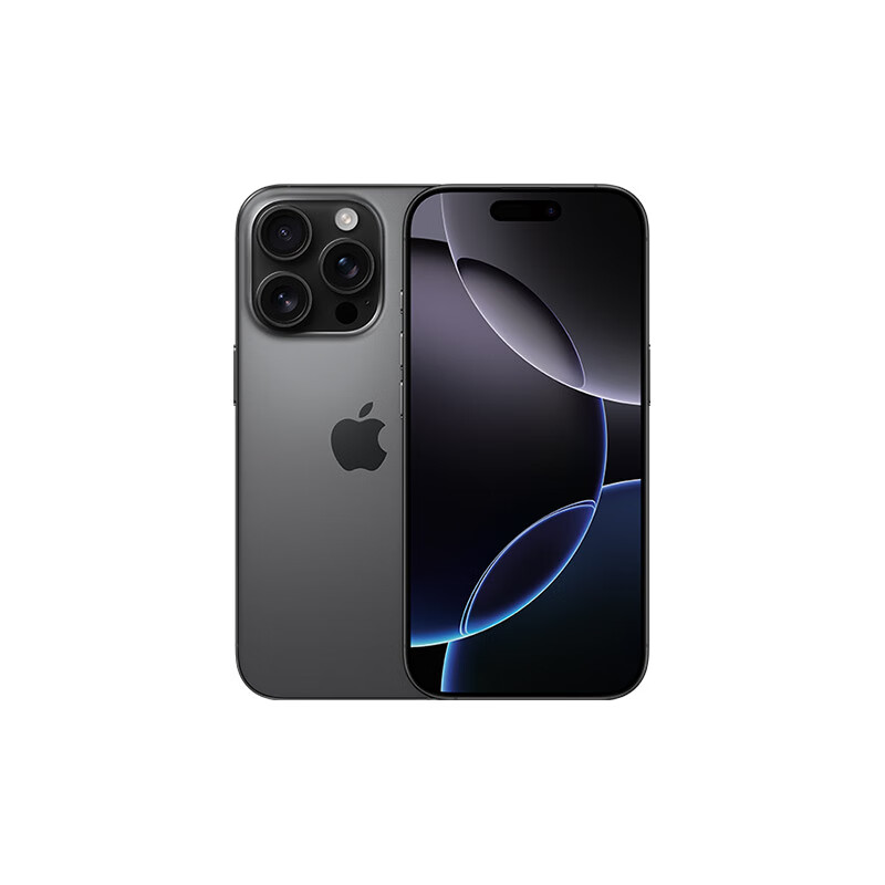 12-issue interest-free, 99% new Apple/Apple iPhone 16 Pro (A3294) 128GB black titanium metal, supports China Unicom and China Telecom 5G dual-SIM dual-standby mobile phone