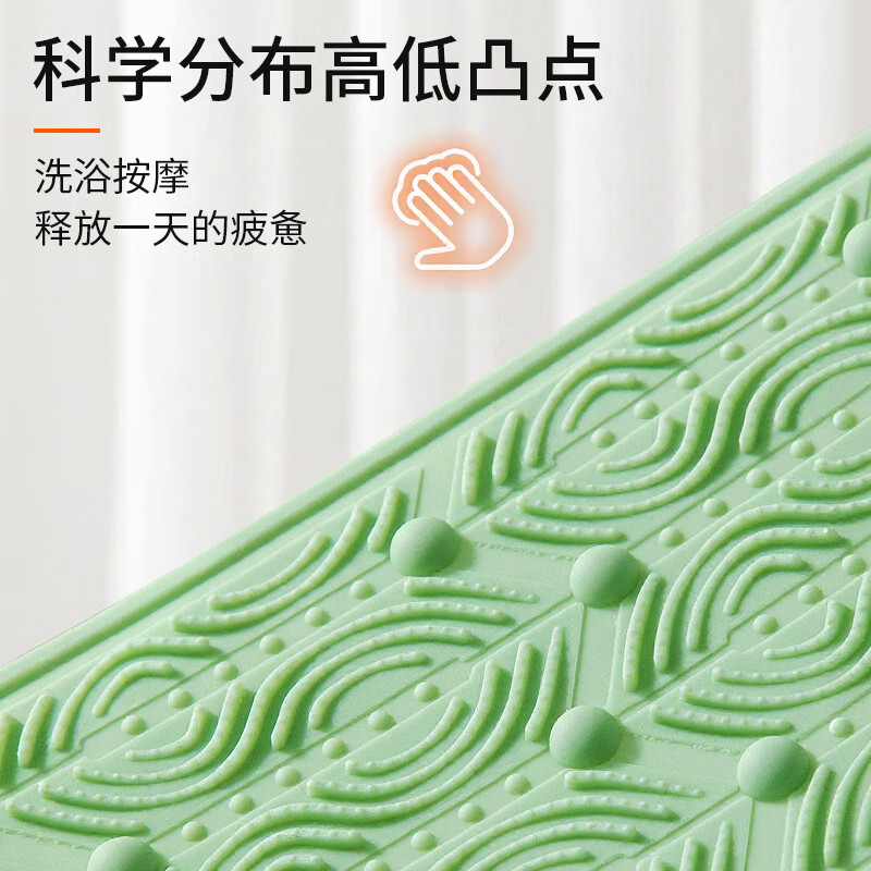 Yin Xiu Silicone Bath Towel Back Wipe Magic Back Strong Mud Rubbing 2025 New Long Pull Back Men's Special for Women Olive Green Upgraded and Extended 72cm