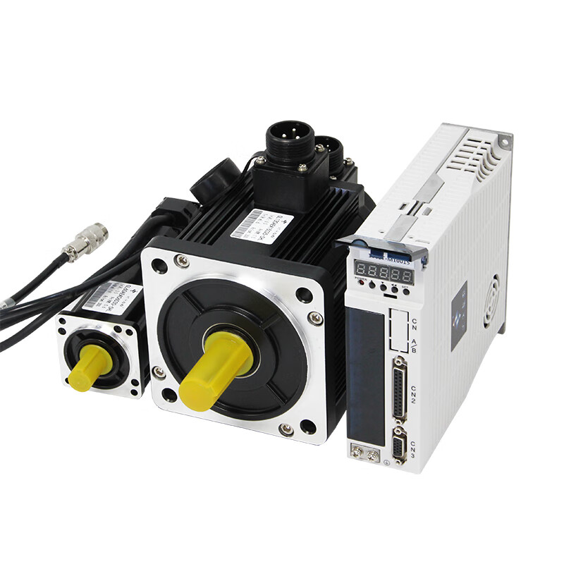 Yue Changsheng 60/80/110/130 servo motor set 400W750W1.5KW AC servo drive 80 series 1KW/2500 rpm/4 N horizontal movement (without brake)