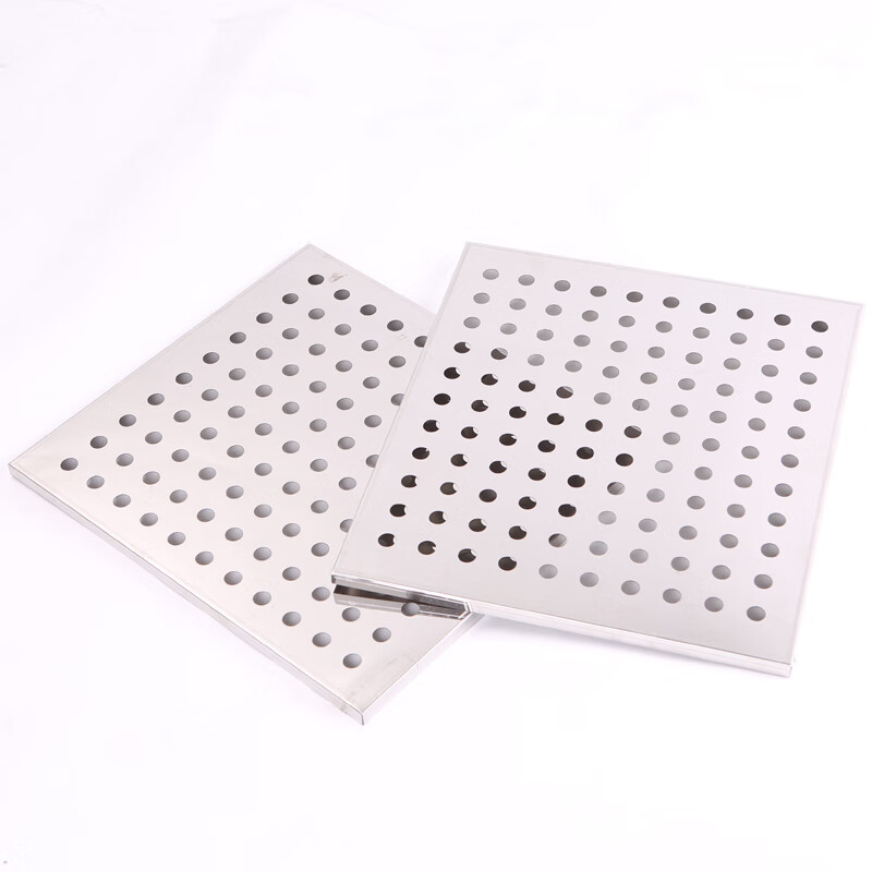BWYQ electric constant temperature blast drying oven partition galvanized stainless steel tray oven drying box mesh steel wire tray 47*38cm (stainless steel flat) partition