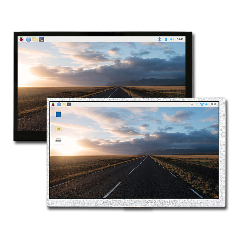 Raspberry Pi IPS touch display MIPI DSI interface 3B+/4B driver-free Orange Pi 3B 4.3-inch IPS within 10 sets capacitive touch