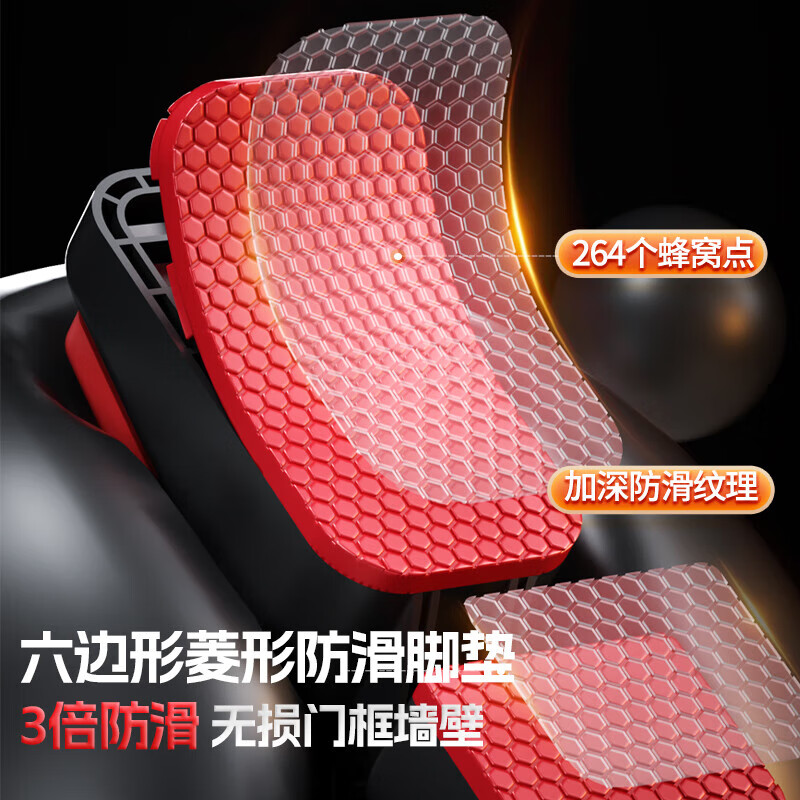 XTEP (XTEP) household horizontal bar indoor pull-up device household punch-free household door horizontal bar adult fitness equipment boom patented short style - stable for big feet 70-100cm patented certification more stable and safer you get 10% for fakes