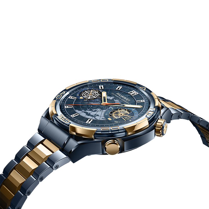 Huawei (HUAWEI) Smart Watch Huawei Extraordinary Master WATCH ULTIMATE DESIGN High-end Gold Watch Business Gift Gold-Inlaid Sapphire Crystal Bezel Sapphire Gold Model