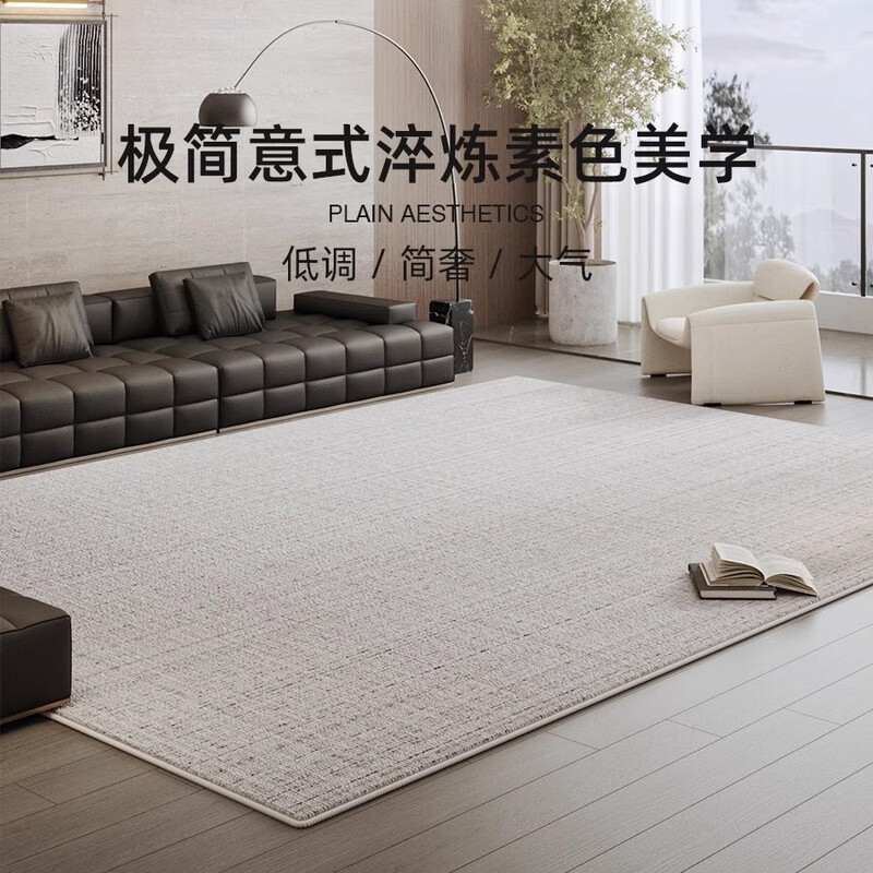 AOVOC carpet living room 2025 new no-wash wipeable light luxury high-end modern carpet mat Langyao 02 2*3 meters