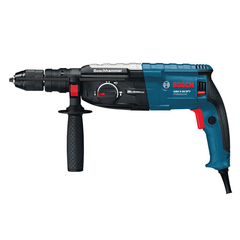 Bosch (BOSCH) GBH2-28DFV four-pit electric hammer drill SDSplus household power tool 220V pistol electric drill small electric hammer