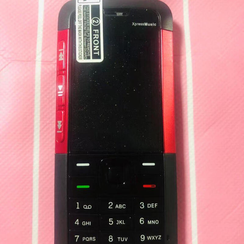 The same model of Noah's letter is suitable for Nokia 5310XM mobile candy bar, classic old school student backup big button mobile phone, network old mobile phone, black mobile version 1 battery 1 charge