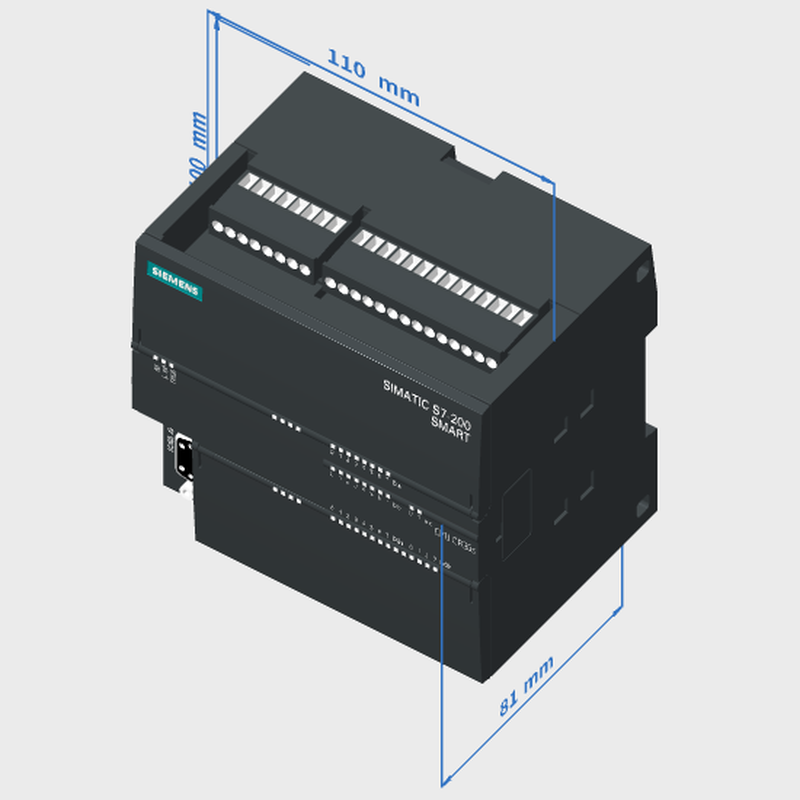 Siemens 6ES72881CR300AA1 PLC module controller SIMATIC S7-200 SMART CPU CR30s, compact CPU, AC/DC/relay,