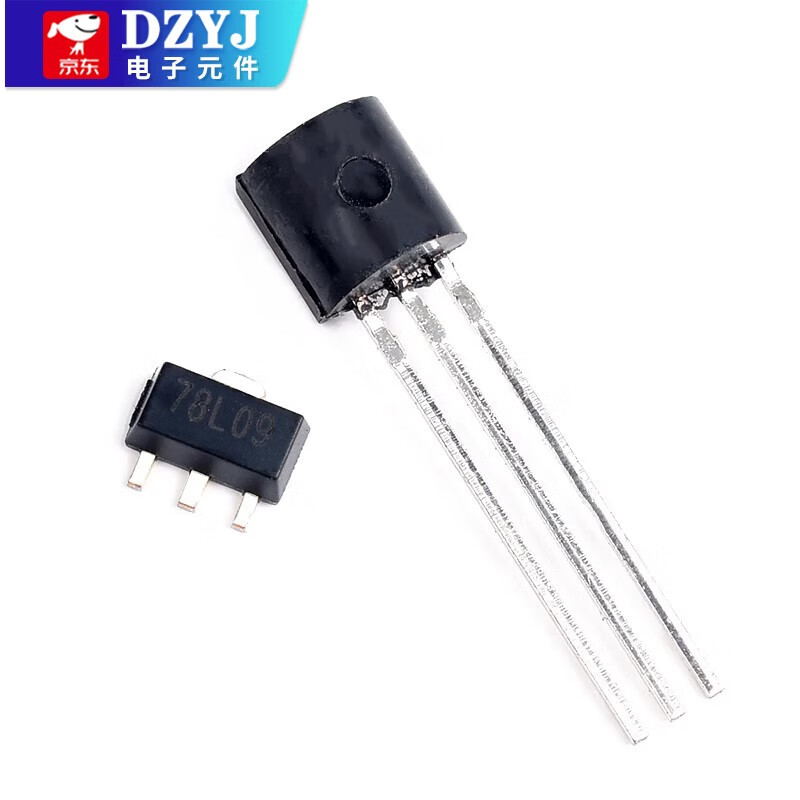 Three-terminal voltage regulator transistor LM7805/7806/7808/7809/7812/7815/7818/7824 UMW/Youtai 78L05 SOT-89 (5 pieces)
