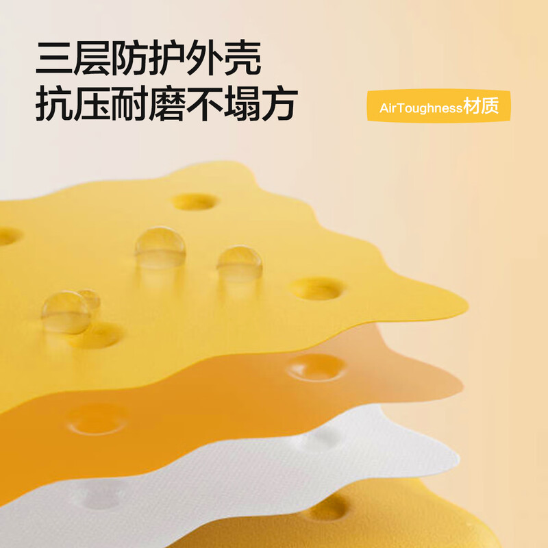 Heilan House (HLA) biscuit style boarding suitcase for women large capacity trolley case for men travel password box checked cheese yellow 20 inches