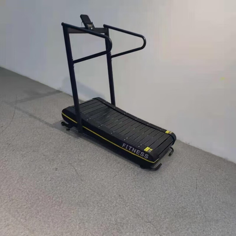 Chili unpowered treadmill, commercial professional aerobic equipment, gym-specific curved mechanical unpowered treadmill, unpowered for women and children - door-to-door delivery and easy installation