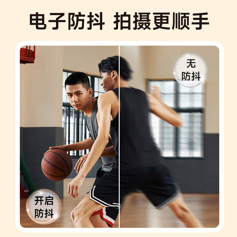 Songdian DC317 digital camera for campus student parties, dedicated to junior high and high school students, high-definition ccd flat transferable to mobile phones, entry-level small vlog shooting, travel card camera, moonlight white, 32G memory card, approximately 3,000 photos stored