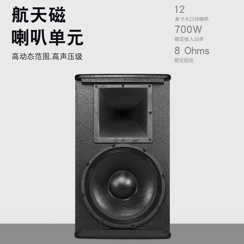 YTFY Voice of Berlin high-quality professional speakers stage performance home karaoke bar private room KTV conference room audio XS10 10-inch 170 magnetic high-end version speaker (single)