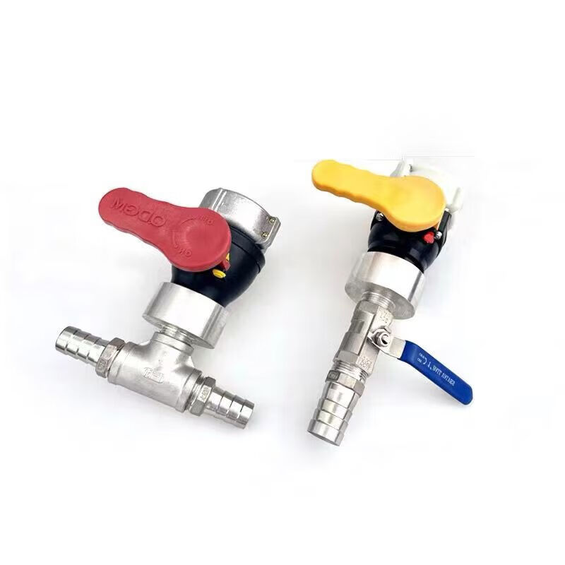 Oil-resistant and anti-corrosion IBC barrel ton barrel connector 1 inch coarse thread alloy conversion joint valve conversion switch accessories 60 coarse thread 1.5 inch thread 38mm