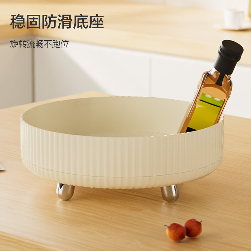 Made in Tokyo, Kyoto Kitchen Storage Rack 360 Rotating Spice Tray Countertop Multifunctional Condiment Storage Rack Large Size