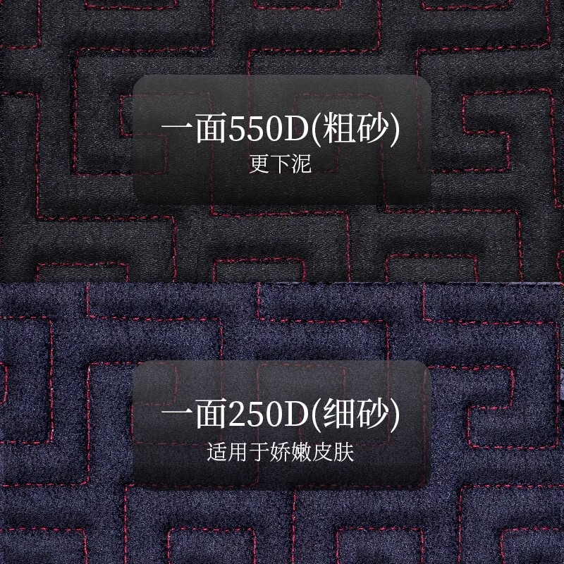 JCZS bath towel for men's back, special coarse sand, strong mud and dust removal, household long bathing back rub artifact, extended 1 pack, lengthened, widened and thickened