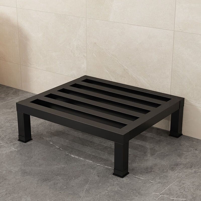 Haier Universal Washing Machine Stand Base Refrigerator Foot Mat Heightened Elevated Shelf Thickened Storage Rack Heightened Bracket Height 15CM Black Model Length 55CM Width 55CM Reinforced Model