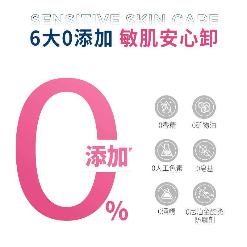 BIODERMA Double Extract Eye and Lip Remover Oil Separation B5 Nourishes Sensitive Eyelashes Trial Size 8ml (4ml*2)