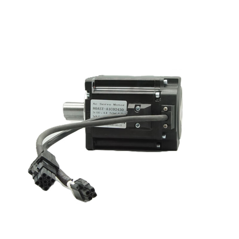 Yue Changsheng's new magnetic servo motor set 17-bit single-turn absolute value 220V/400W/600W/60 servo set 400W1.3NM3000 rpm without brake horizontally using 24v signal line