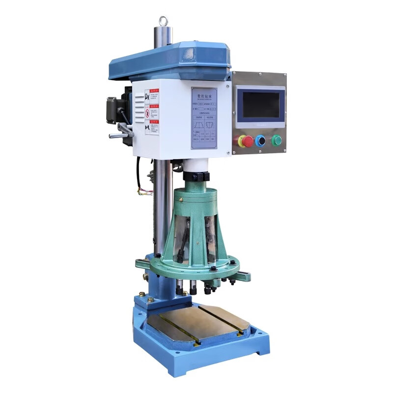 Huili CNC drilling machine table drill fully automatic multi-head servo drilling and tapping all-in-one machine drilling machine tapping chamfering machine SK18 MU165 four-axis multi-axis machine powerful type