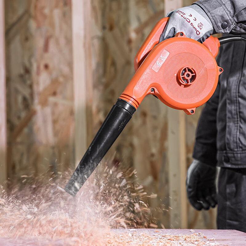 Dongcheng electric hair dryer blowing and sucking dust machine industrial dust collector electric hair dryer 600W blowing and sucking dual-purpose