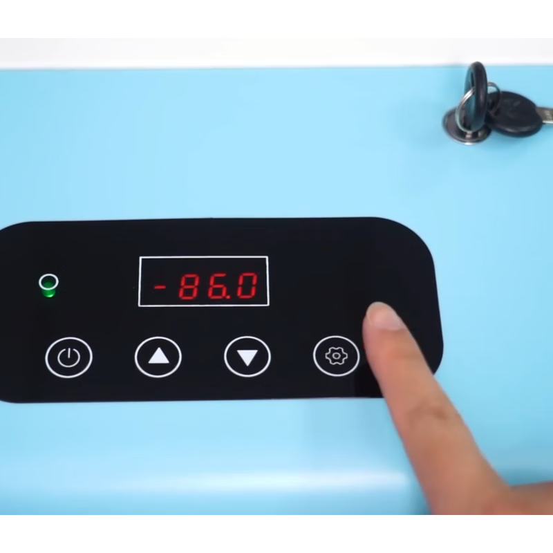 Chien Cheng Sterling-86 ultra-low temperature cryogenic vehicle-mounted portable biomedical refrigerator mobile freezer experimental medical supplies storage box can be exported for foreign trade -60W25