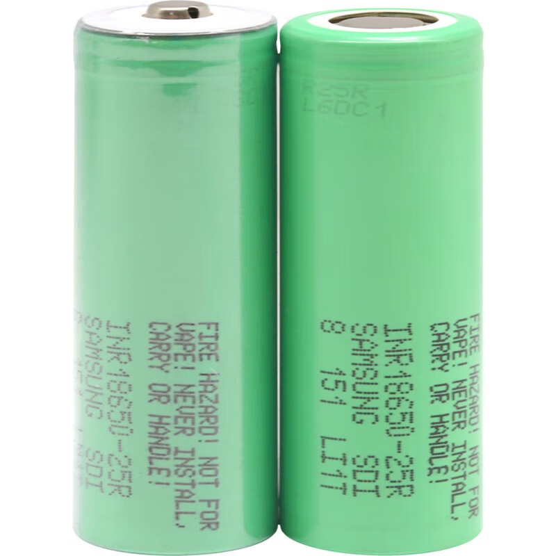 Xijiuyang 25R lithium battery 3.7V power electric vehicle 30A flashlight 18650-2500 mAh 8C flat head