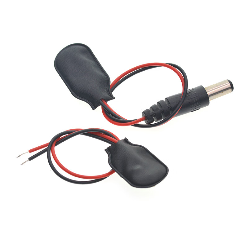 TaoTimeClub 9V battery cap battery buckle 6F22 square carbon battery battery buckle battery cap with wire DC power plug 9V battery buckle wire no specifications