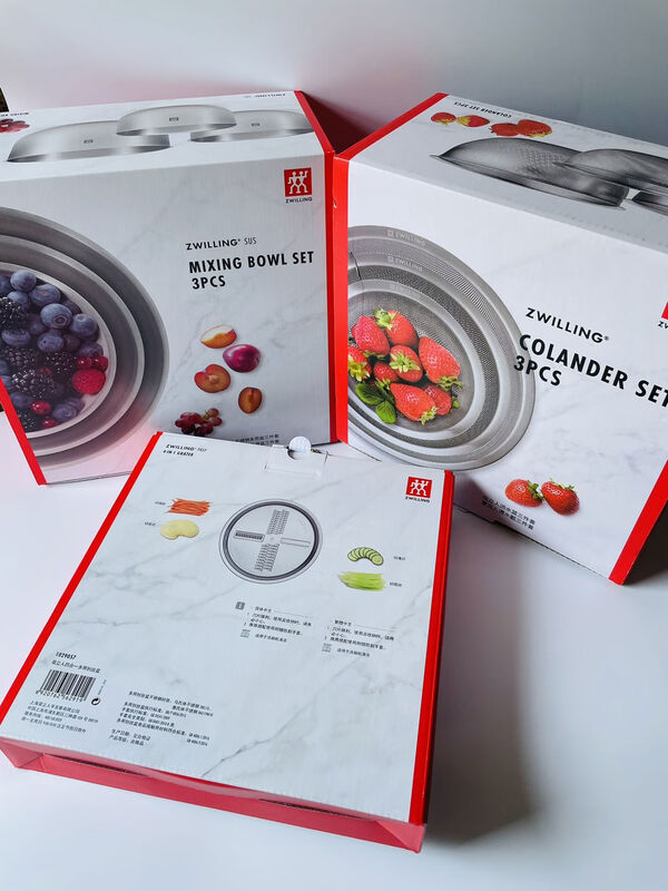 Zwilling multi-purpose basin drain basket stainless steel filter vegetable basket fruit basket 162024CM 16cm drain basket deep 8cm old style