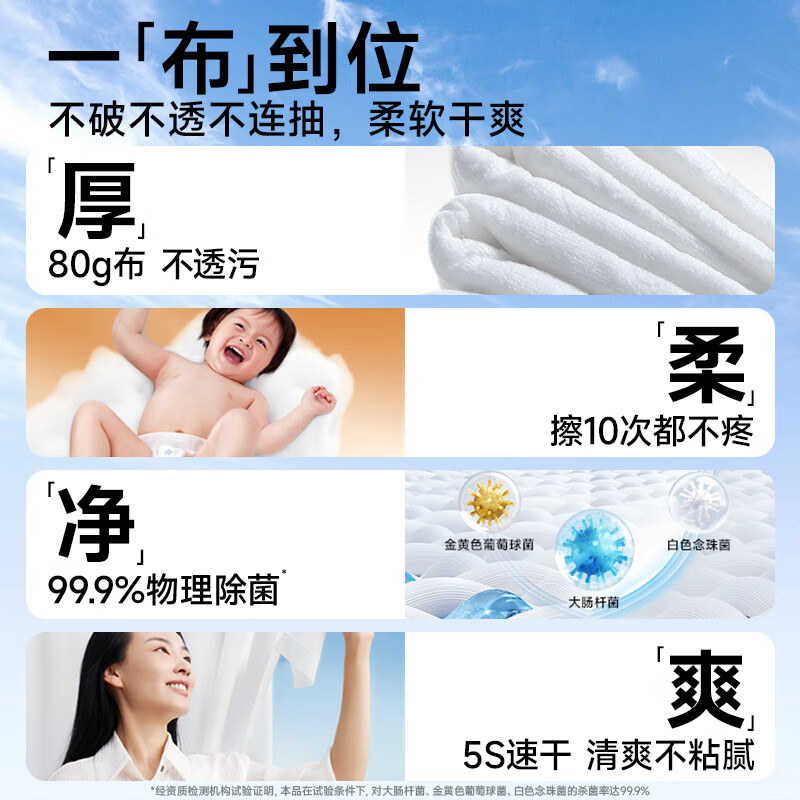 Deyou Wet Toilet Paper Family Pack 80 cigarettes*6 pack Toilet Cleaning Wet Wipes Toilet Paper Wet Wipes Can be used with roll paper and can be flushed into the toilet