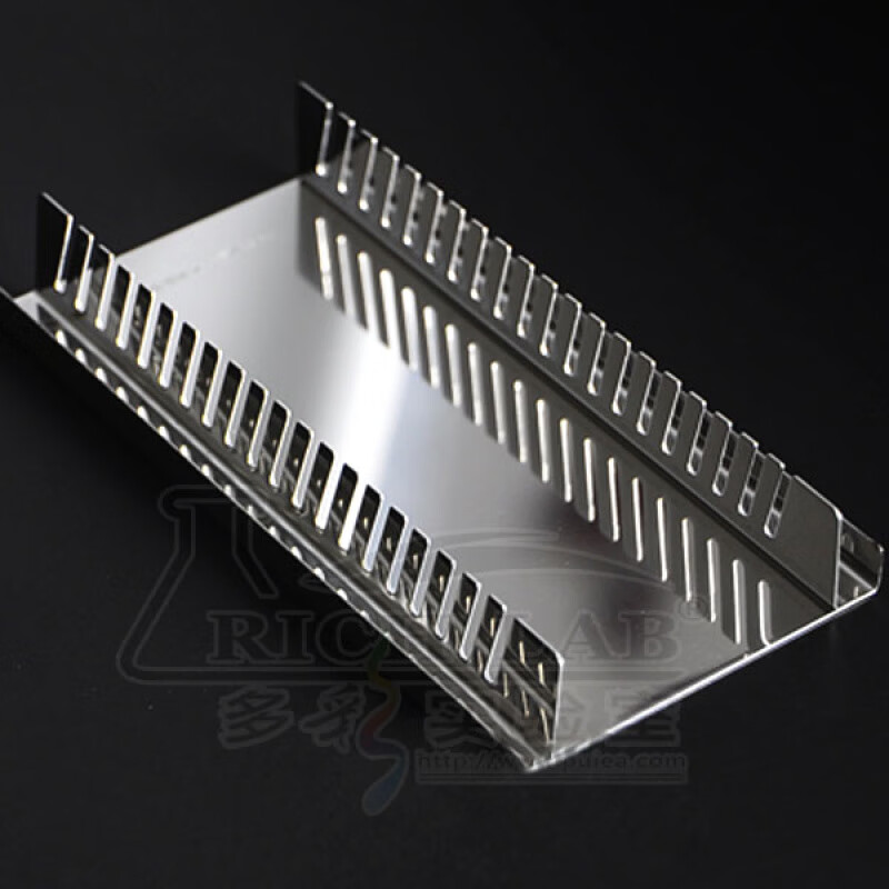 No-wash slide stainless steel stained slide rack holds 20 slides 2-162-01 Stainless steel slide rack_2 pcs_box