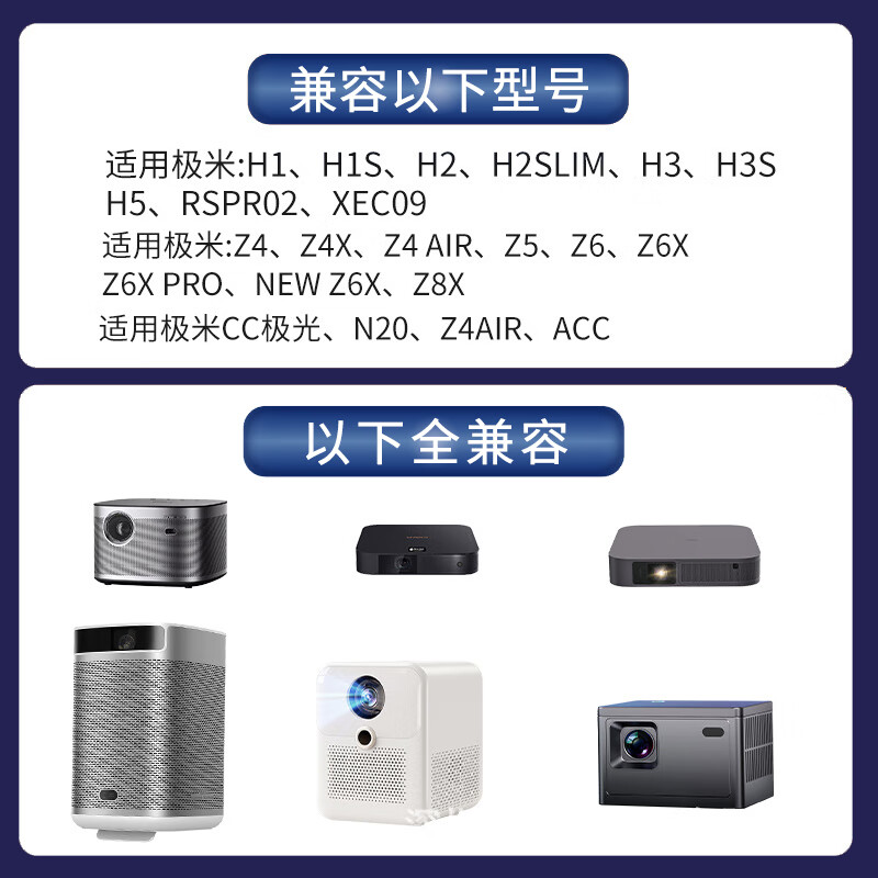 Gusenzhe is suitable for XGIMI projector remote control, universal H1/H2/H3/Z4X/Z6X/Z8X/CC screenless TV set-top box remote control, one-click focus