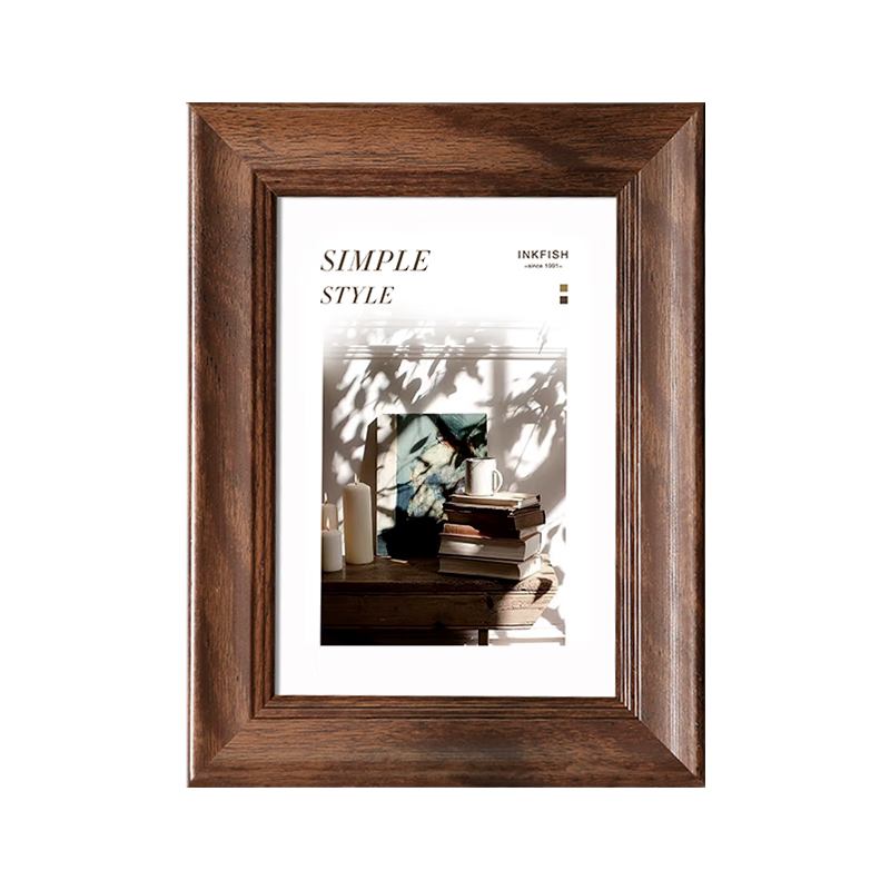 Cuttlefish retro American photo frame 8 inches photo table creative frame photo wall picture frame photo frame New Year gift