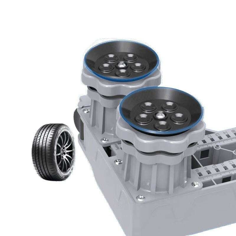 OTHER washing machine base removable storage rack flip-top pulsator drum bracket tripod multi-functional refrigerator base rack gray reinforced and enlarged 8-foot