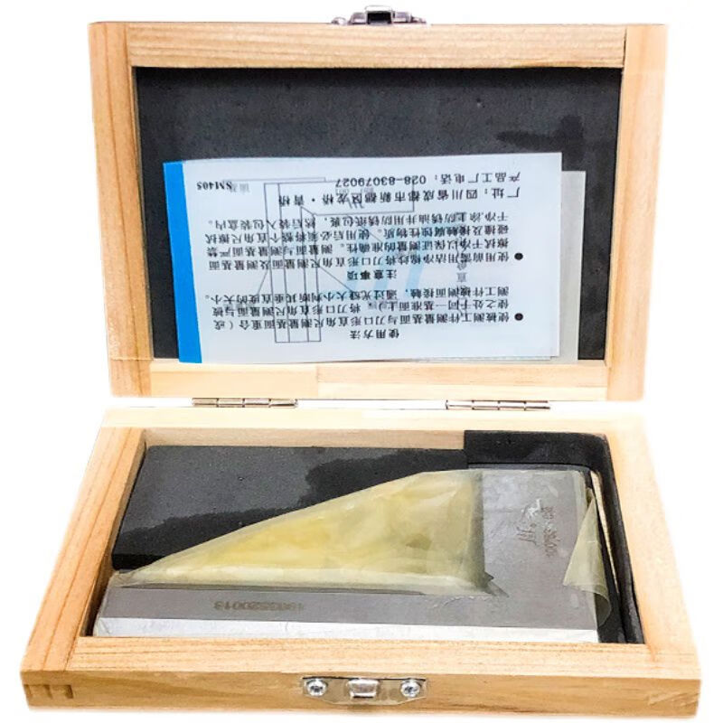 Knife edge ruler 90 degree right angle ruler 160100 high precision level 0 elevator measuring ruler 10063 turning ruler 200 right angle ruler 63*40mm