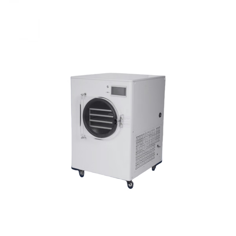 Freeze dryer household small commercial food dehydrated vegetables, fruits and meat freeze-dried powder low temperature vacuum drying box ZL-012N